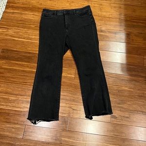 Uniqlo size 30 cropped bootcut jeans